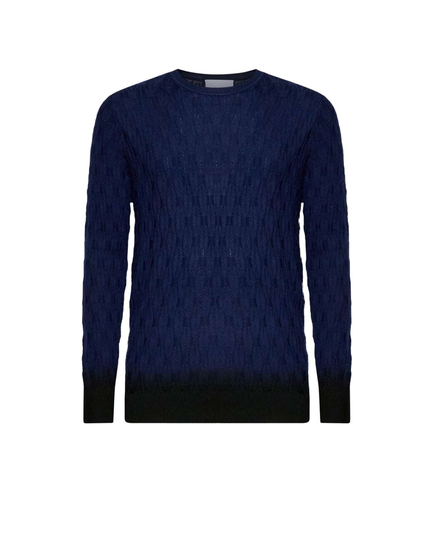 Maglione uomo blu effetto degrad&amp;eacute; Richmond X Maglia