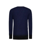 Maglione uomo blu effetto degrad&amp;eacute; Richmond X Maglia