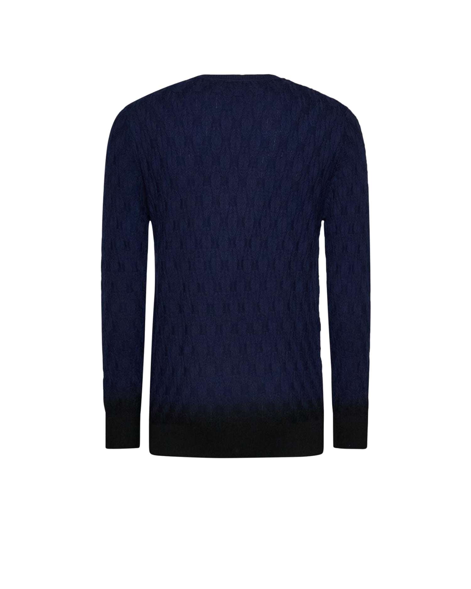 Maglione uomo blu effetto degrad&amp;eacute; Richmond X Maglia