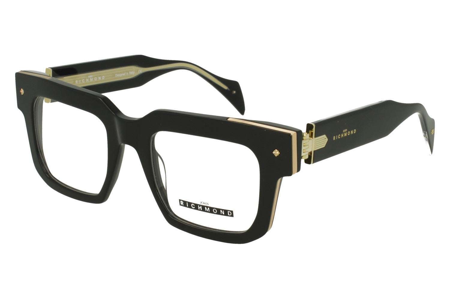 Occhiali da vista squadrati neri