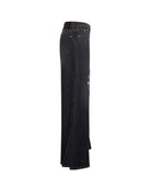 Pantalone a Gamba Ampia Jeans