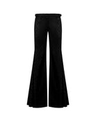 Pantalone Svasato con Motivo Geometrico Pantaloni