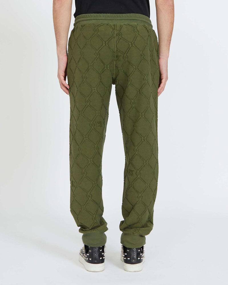pantaloni da jogging con pattern a contrasto Pantaloni