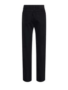 Pants with an essential design with discreet distressed details JEANS