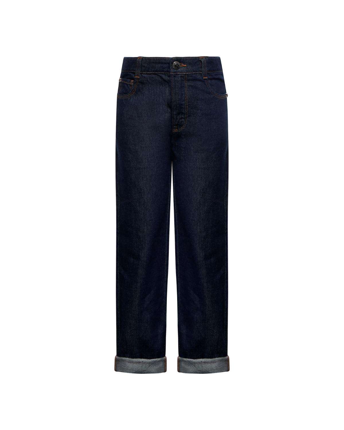Pantaloni Denim Rollover Jeans