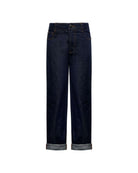 Pantaloni Denim Rollover Jeans