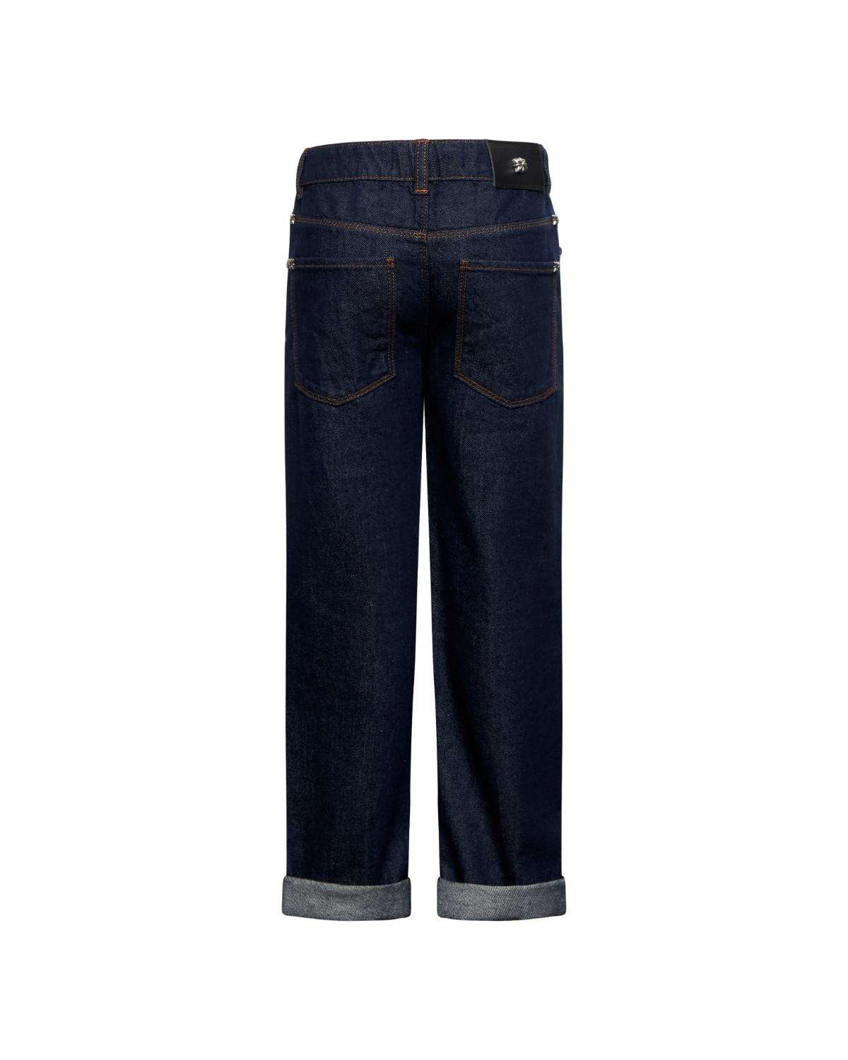 Pantaloni Denim Rollover Jeans