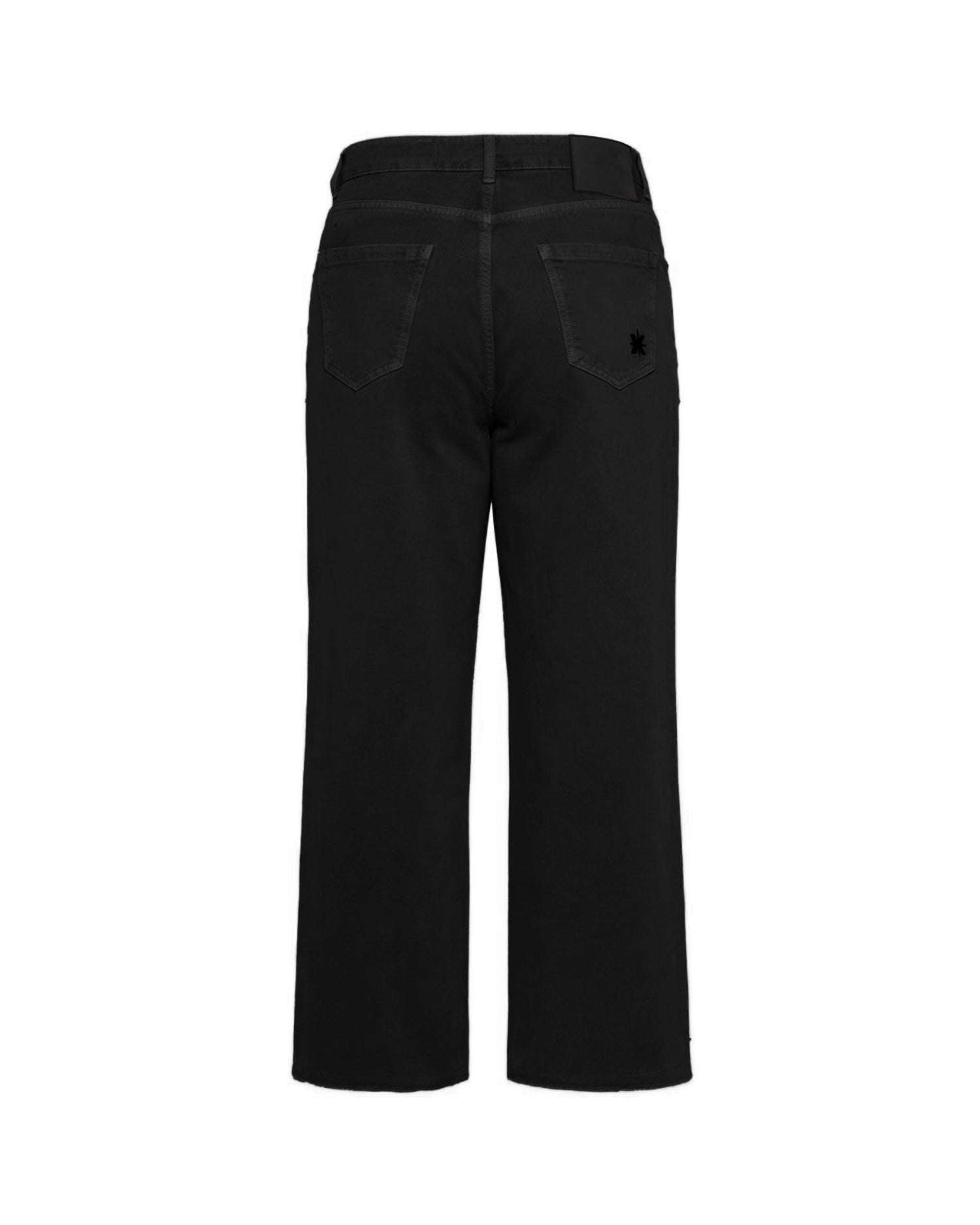 Pantaloni donna con cuciture frontali e tasche applicate Jeans