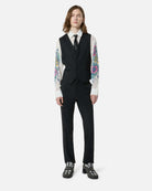 Black tailored trousers with classic cut Trousers