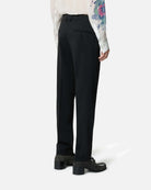 Black tailored trousers with classic cut Trousers