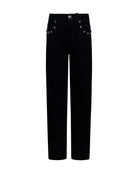 Pantaloni Straight Cut Minimal Jeans