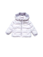 Down jacket with gathered hood Outerwear