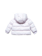 Down jacket with gathered hood Outerwear