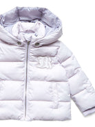 Down jacket with gathered hood Outerwear