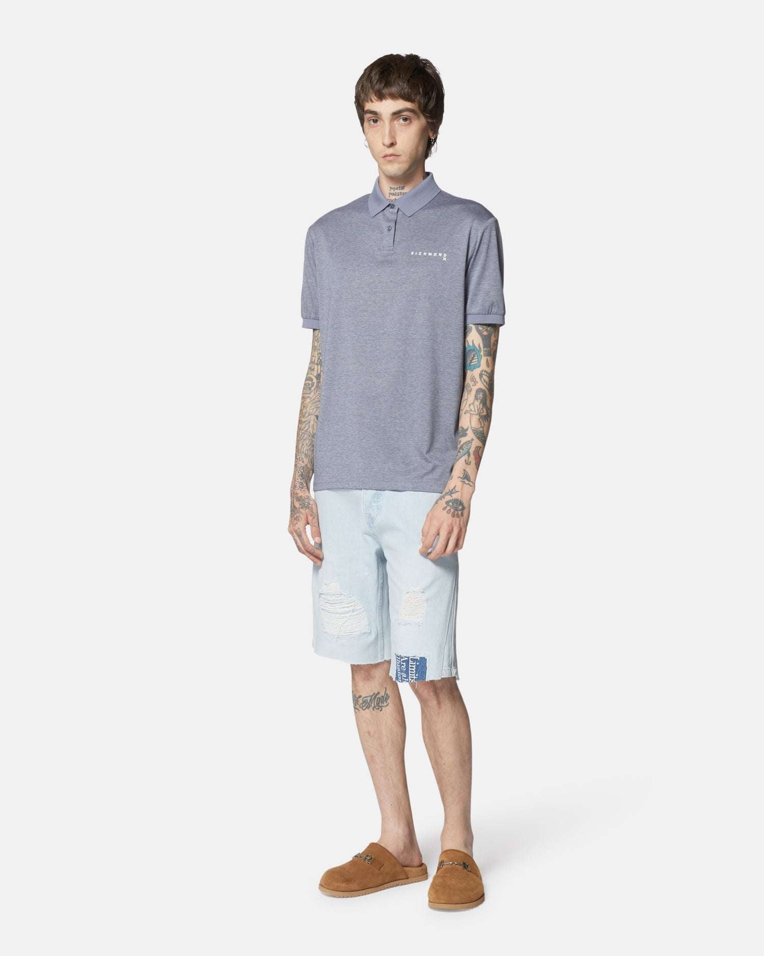 Polo con logo ricamato Polo