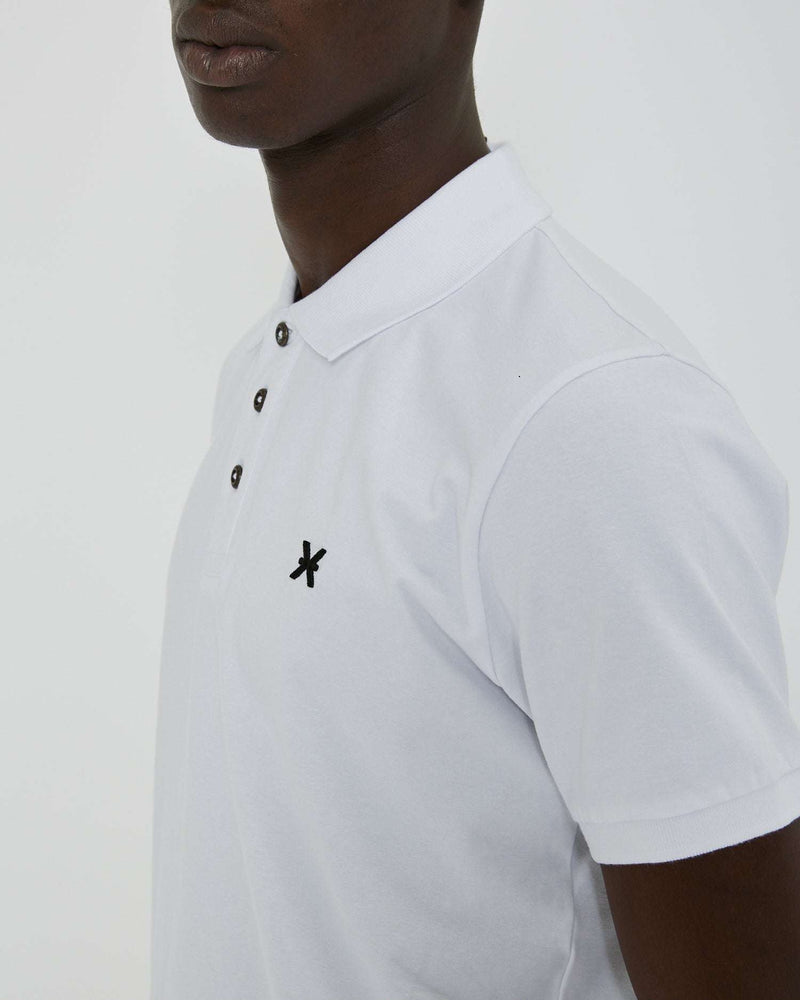 Polo shirt with logo on the front