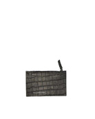 Porta Carte Uomo con Motivo Inciso Accessori