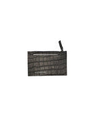 Crocodile effect leather coin purse Wallet