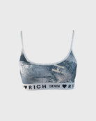 Reggiseno a fascia fantasia denim UnderwearIntimo