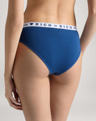 Slip vita bassa donna fantasia denim