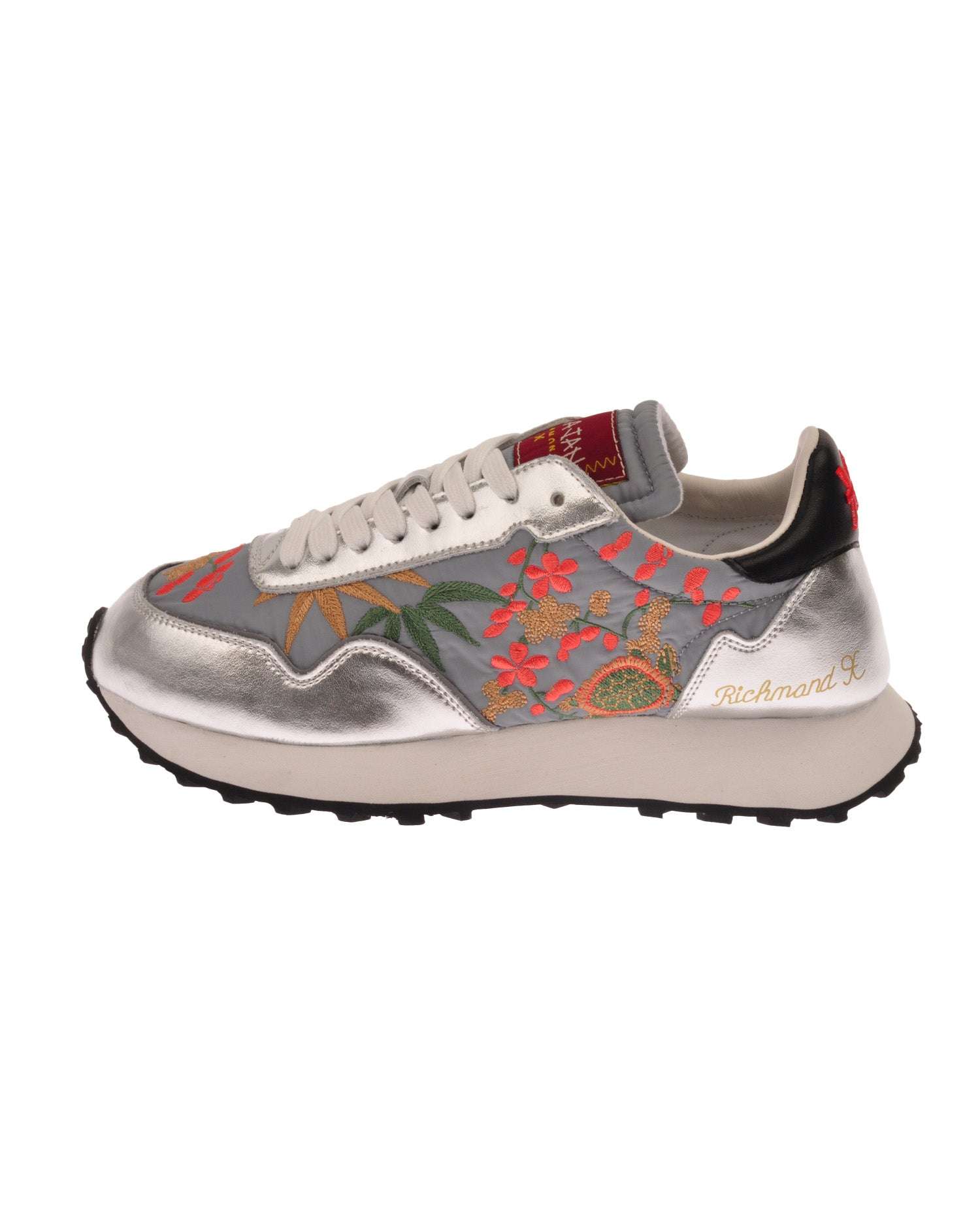 Sneaker con dettagli floreali Scarpa