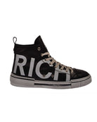 Sneakers alte con maxi lettering Scarpa
