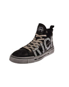 Sneakers alte con maxi lettering Scarpa
