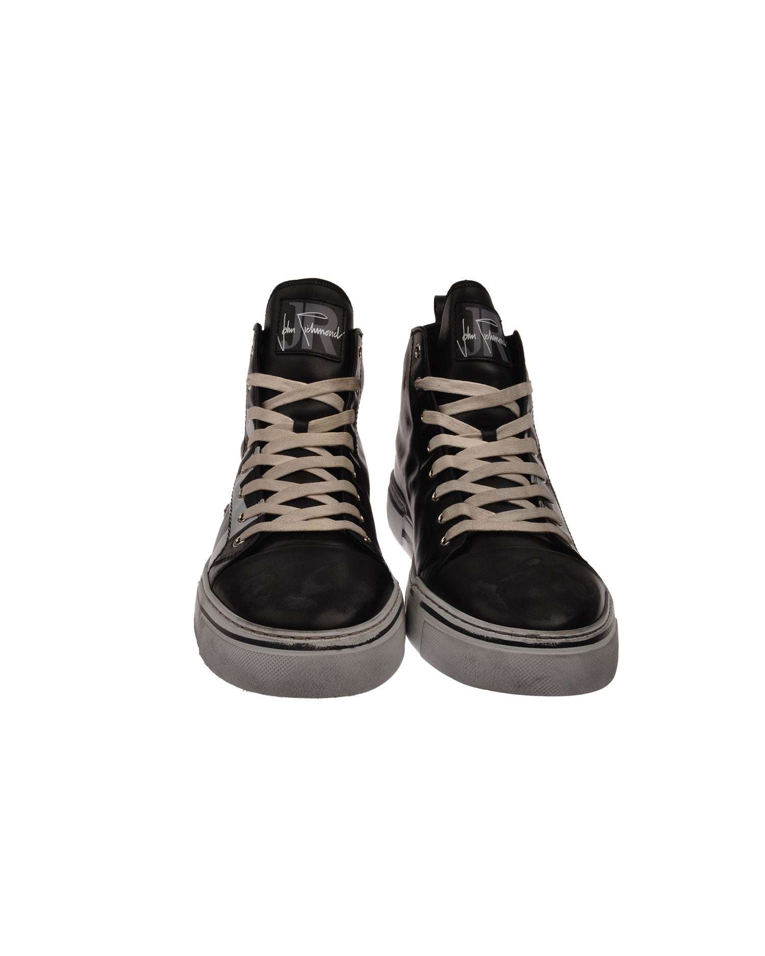 Sneakers alte con maxi lettering Scarpa