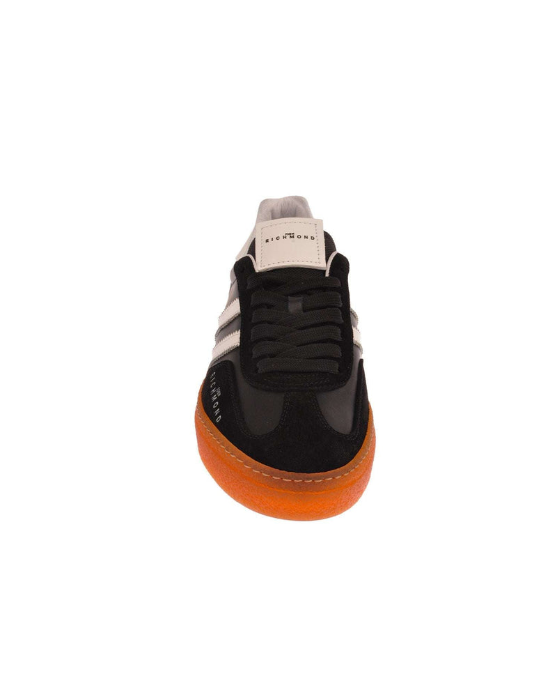 Sneakers bicolor con logo e stampa laterale Scarpa