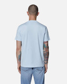 T-shirt a maniche corte con logo ricamato e design raffinato T-shirt