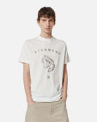Short-sleeved T-shirt with graphic print and T-shirt logo