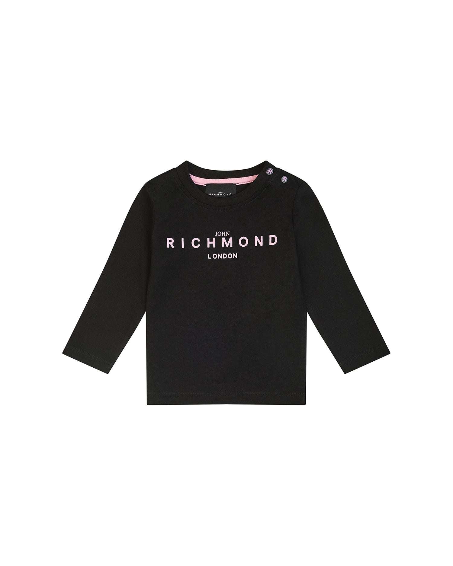 T-shirt con maniche lunghe e logo Set