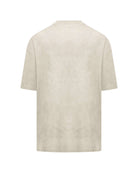 T-shirt con Maxi Decoro Skull T-Shirt