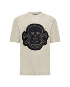 T-shirt con Maxi Decoro Skull T-Shirt