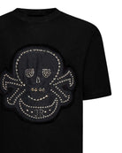 T-shirt con Maxi Decoro Skull T-Shirt