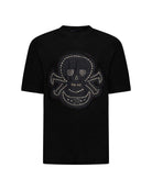T-shirt con Maxi Decoro Skull T-Shirt
