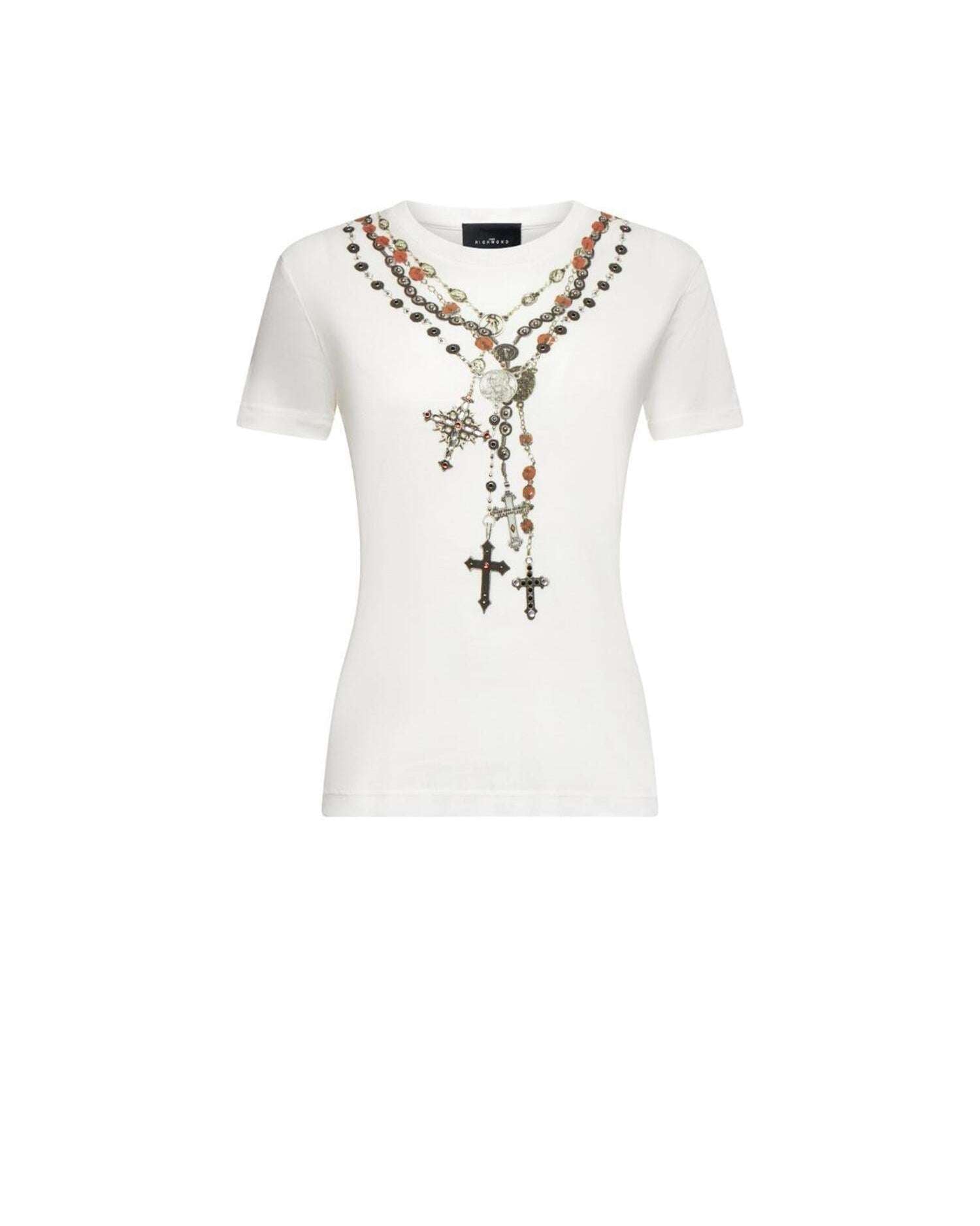 T-shirt con Stampa Gioiello T-Shirt