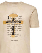 T-shirt con stampa grafica e testo centrale ispirato T-Shirt
