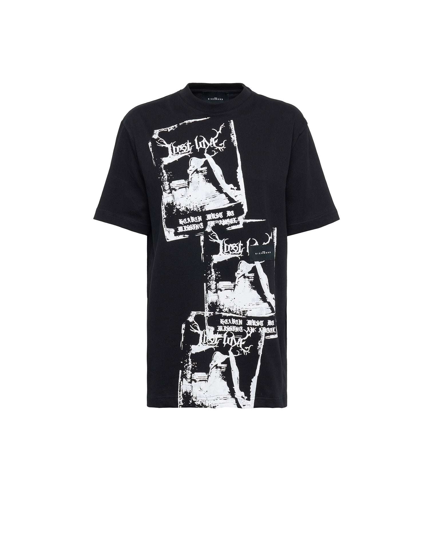 T-shirt con Stampa Grafica Ripetuta T-Shirt