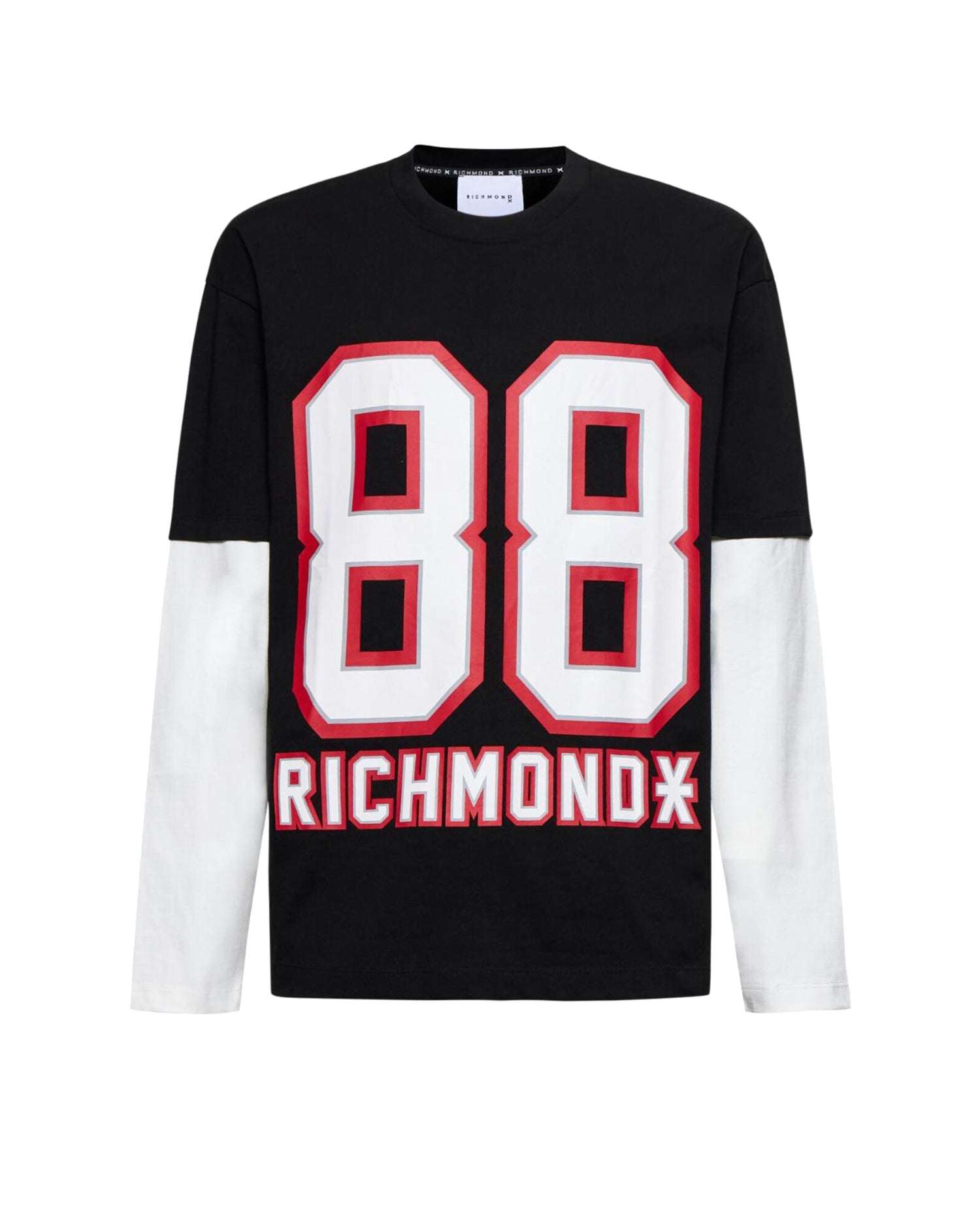 T-shirt maniche lunghe Richmond X con stampa &amp;ldquo;88&amp;rdquo; T-Shirt