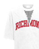 T-shirt nera con stampa "RICHMOND" T-Shirt