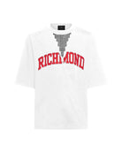 T-shirt nera con stampa &amp;quot;RICHMOND&amp;quot; T-Shirt