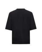 T-shirt nera con stampa "RICHMOND" T-Shirt