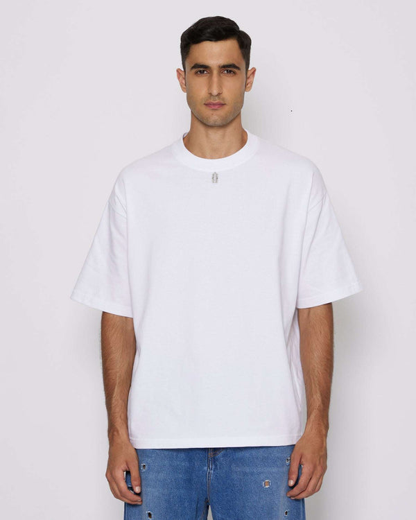Oversized T-shirt with logo on the front