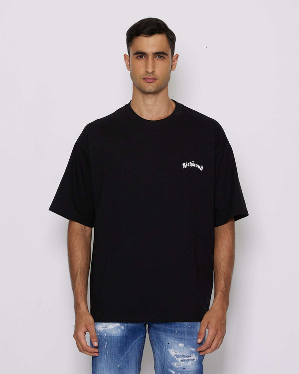 Oversized T-shirt with logo on the front