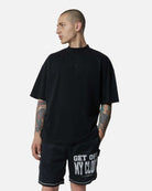 T-shirt oversize con logo ricamato T-shirt