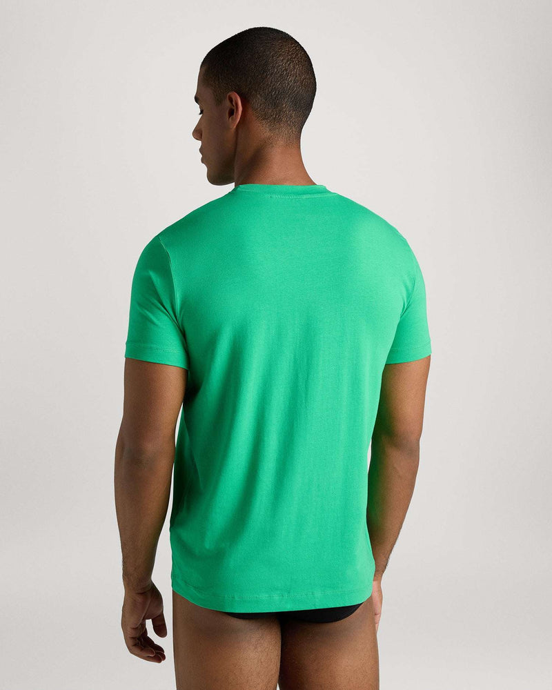 Regular fit t-shirt in breathable cotton