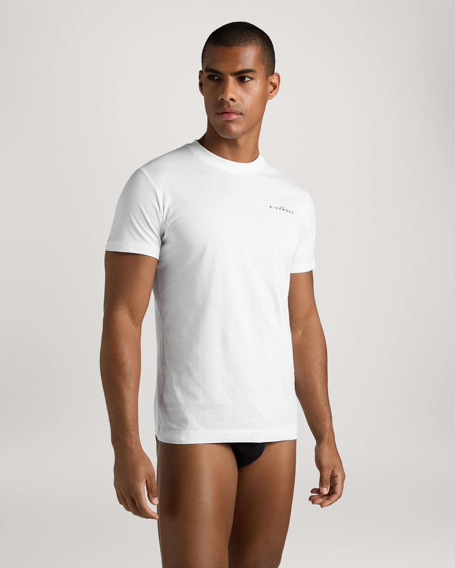 Regular t-shirt in breathable cotton T-shirt