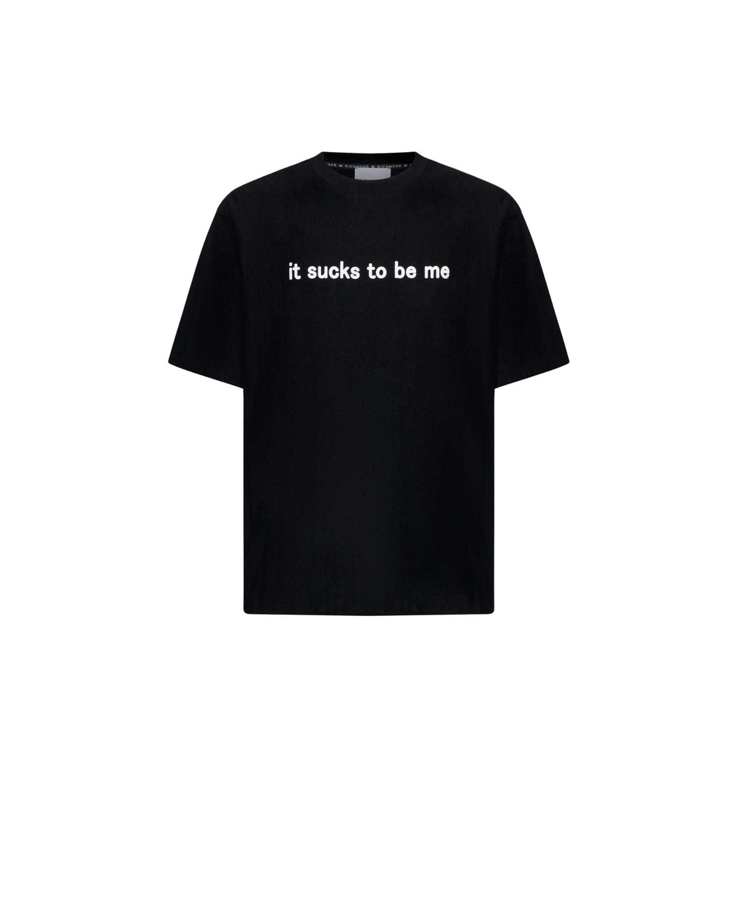 T-shirt Richmond X con scritta &amp;ldquo;It sucks to be me&amp;rdquo; T-Shirt