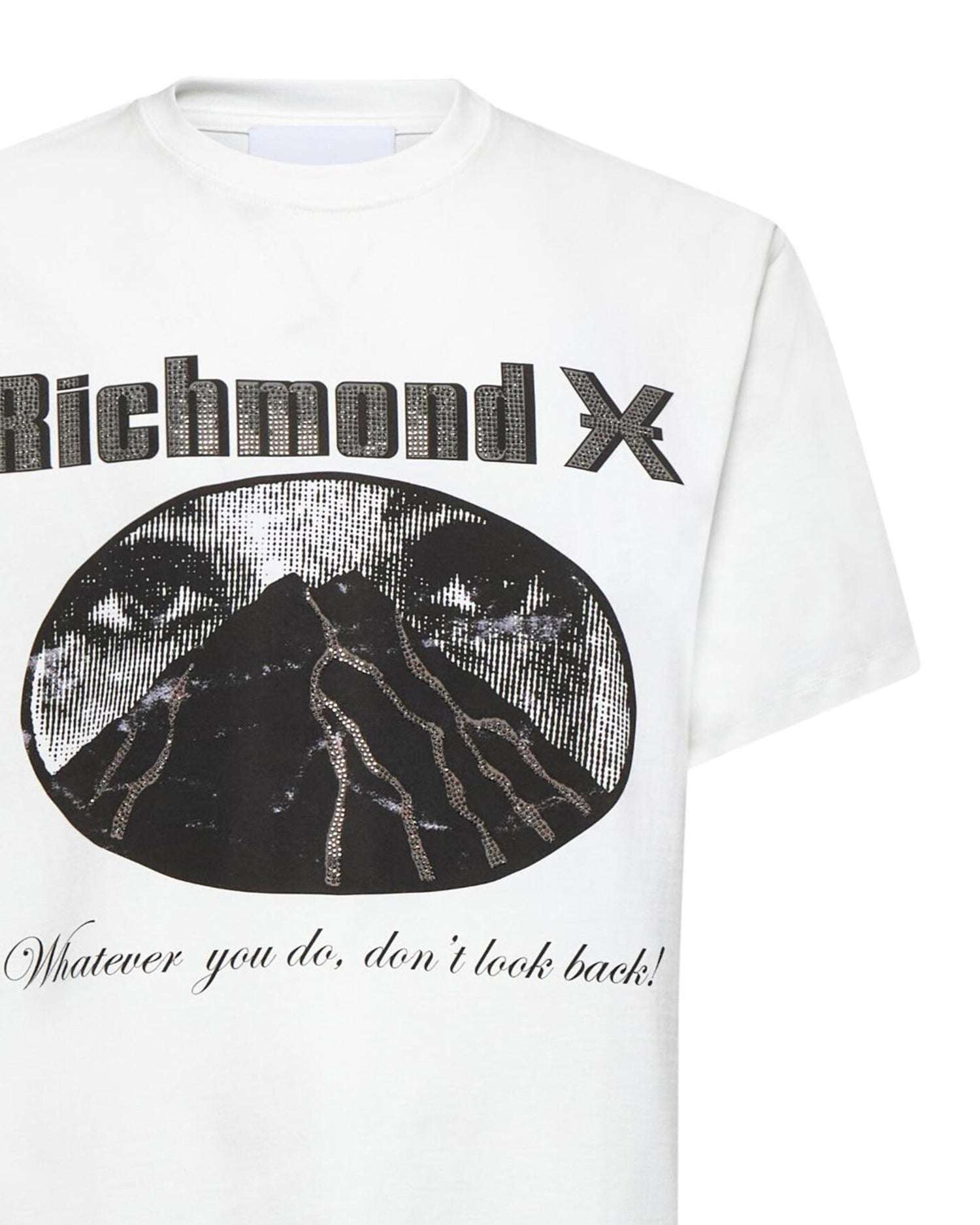 T-shirt Richmond X con stampa grafica e scritta T-Shirt